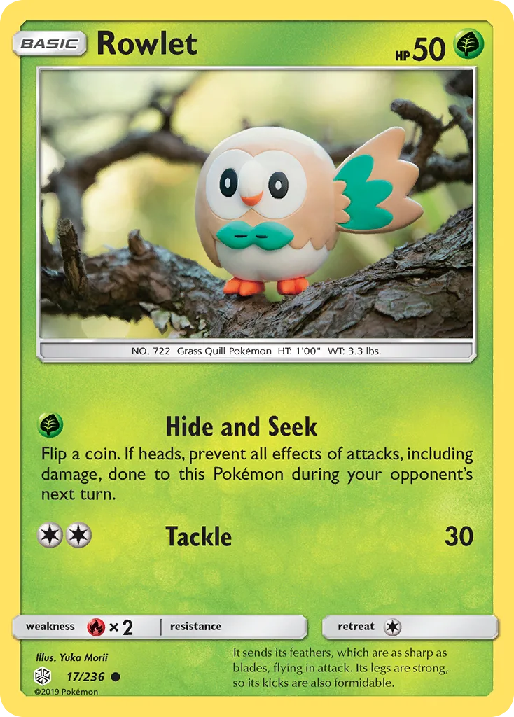 rowlet pokemon card value shiny - 082/080 - Art Rare (Dont apply Weakness and Resistance for Benched Pokmon.) Weakness Fire 2 Resistance None None Retreat Cost Rowlet #290/SM-P Prices | Pokemon