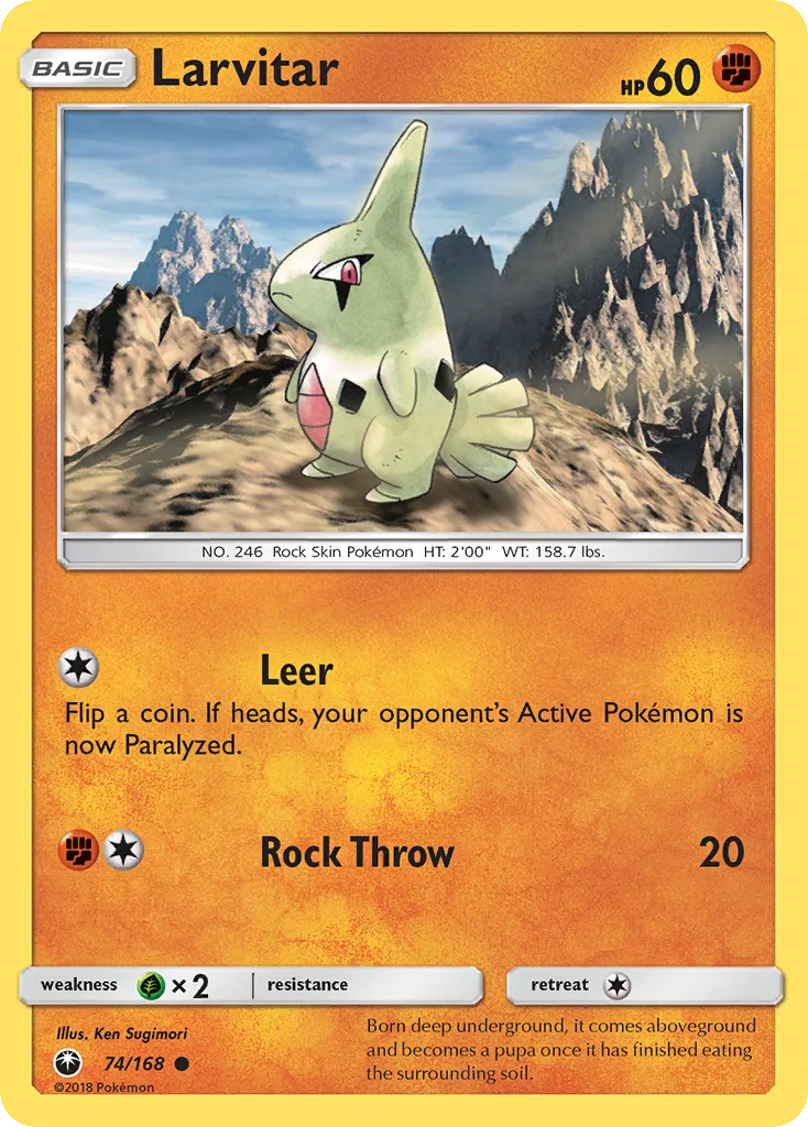larvitar pokemon card price Colorless Artist Larvitar — Prismatic Evolutions (Pokémon)