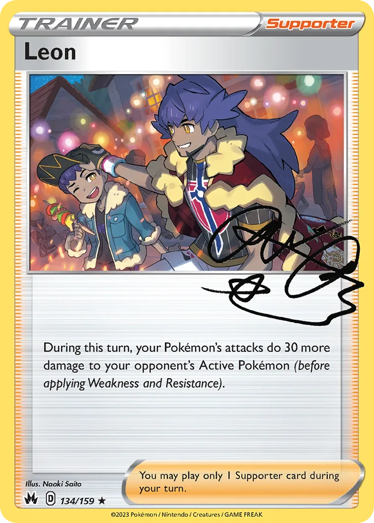 Leon #230 Sword & Shield Promos Price | Grale