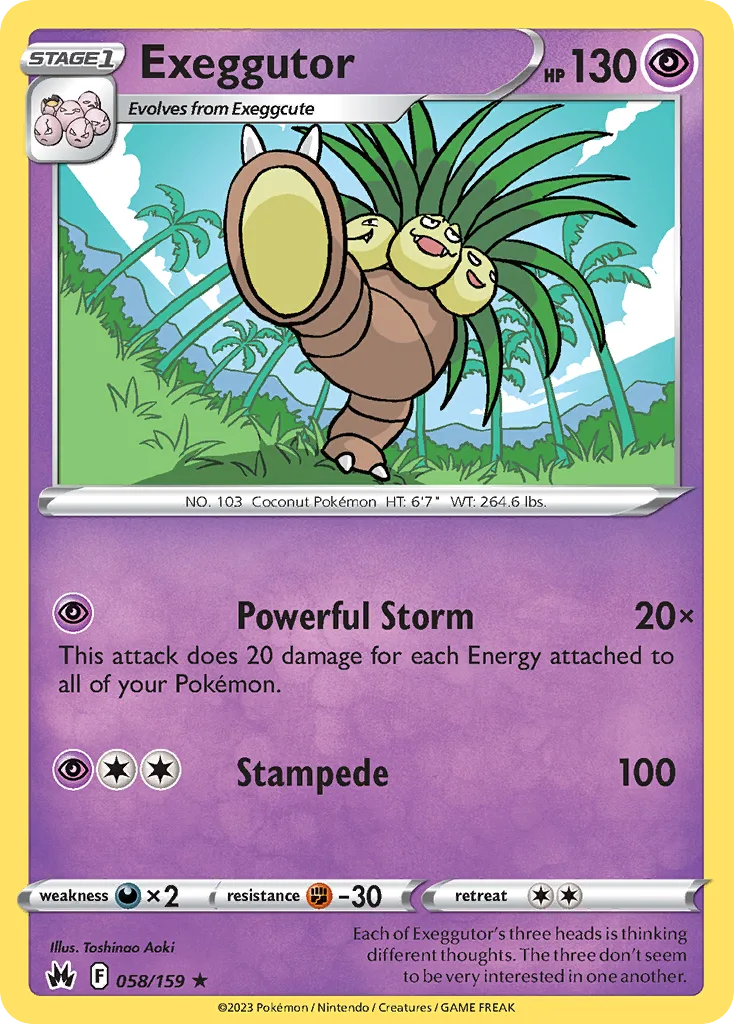 Exeggutor #101 Expansion Pack 20th Anniversary Price | Grale