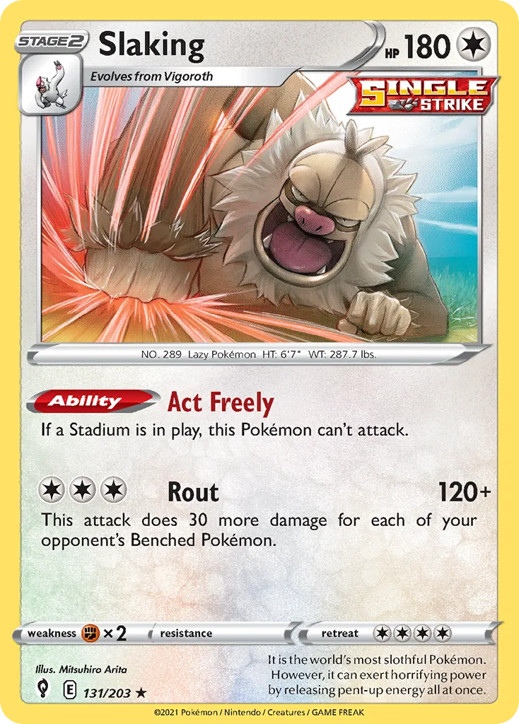 slaking v pokemon card value Full Art, Professor Willow Rainbow Rare, and Pull Rates from " GO" Revealed! - PokeBeach holofoil pattern or surface detail) pokemon card Basic slaking V