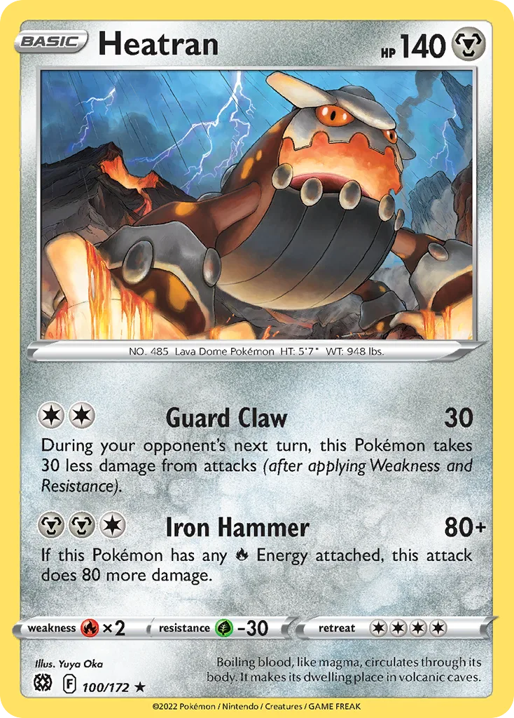 heatran vmax pokemon card value Game/[S10P] Space Juggler]Heatran 080/067 HR Foil | Buy from TCG Republic Fire / 330 / VMAX Card Text Heatran VMAX #26 Astral Radiance