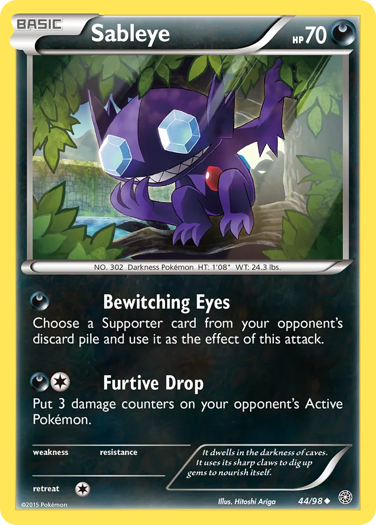 sableye v pokemon card value - - 120/202 - Sword & Shield Darkness Crazy Claws (10+) This attack does 60 more damage for each damage counter on your opponents Active Pokmon Sableye V 120/202 - SWSH01
